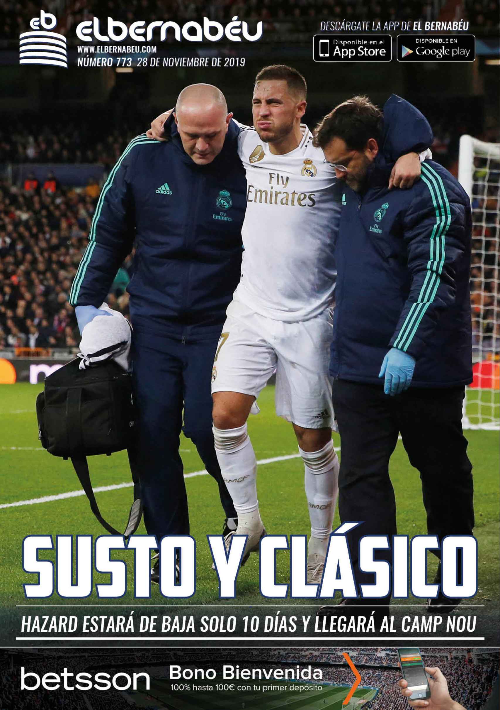 La portada de El Bernabéu (28/11/2019)