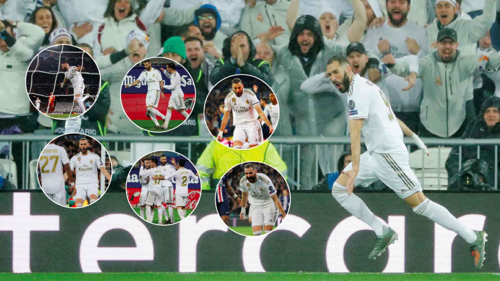 Los siete goles de Karim Benzema en noviembre