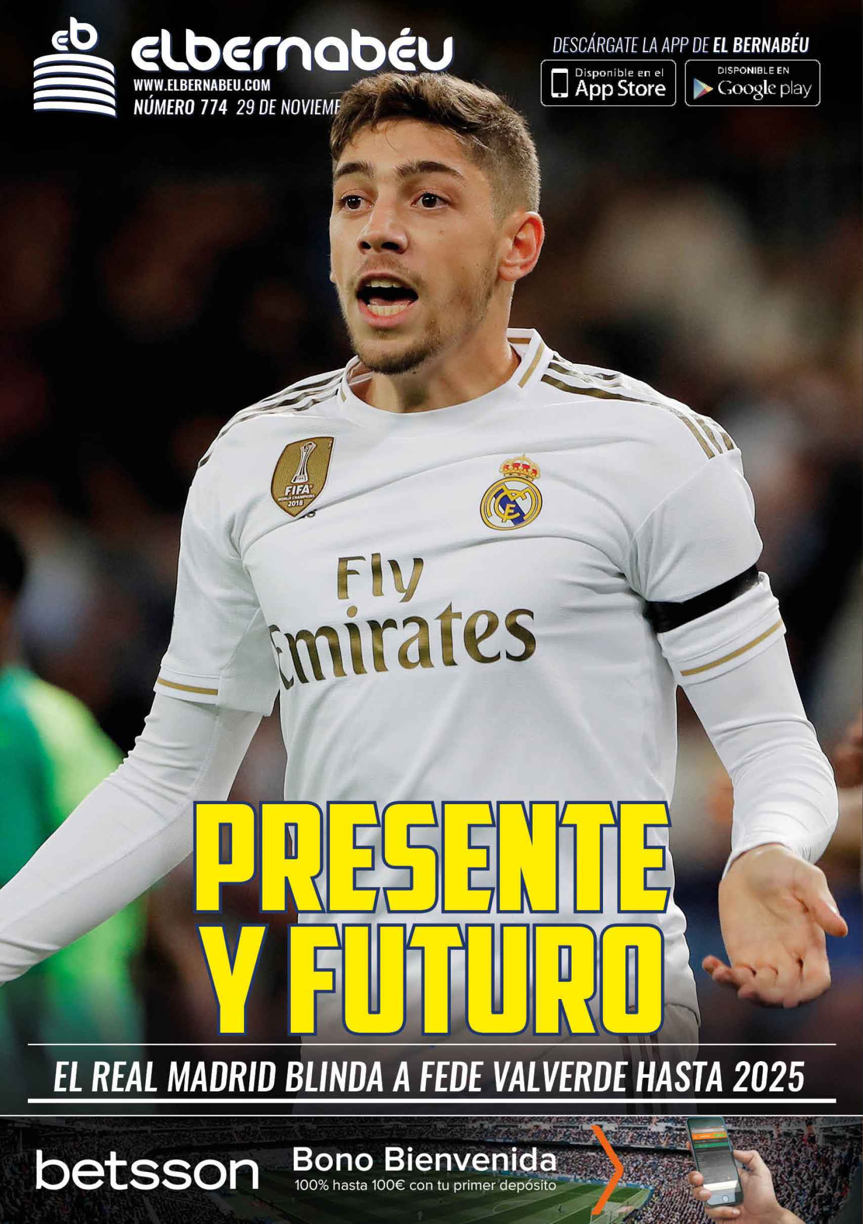 La portada de El Bernabéu (29/11/2019)