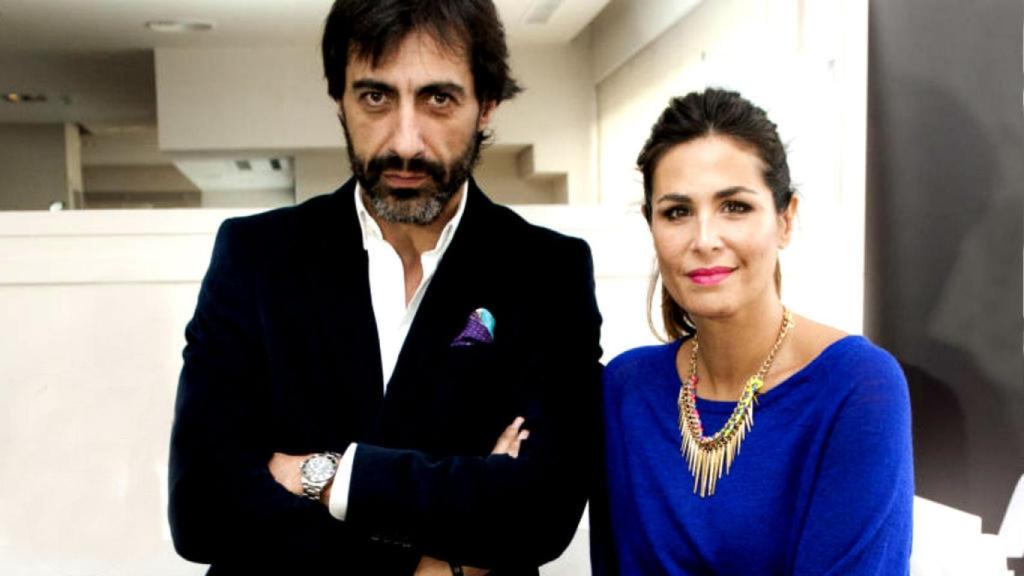 Juan del Val junto a Nuria Roca.