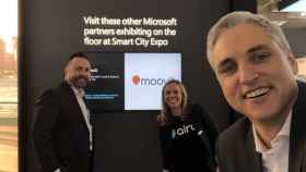 Representantes de Microsoft, Aira y Moovit.