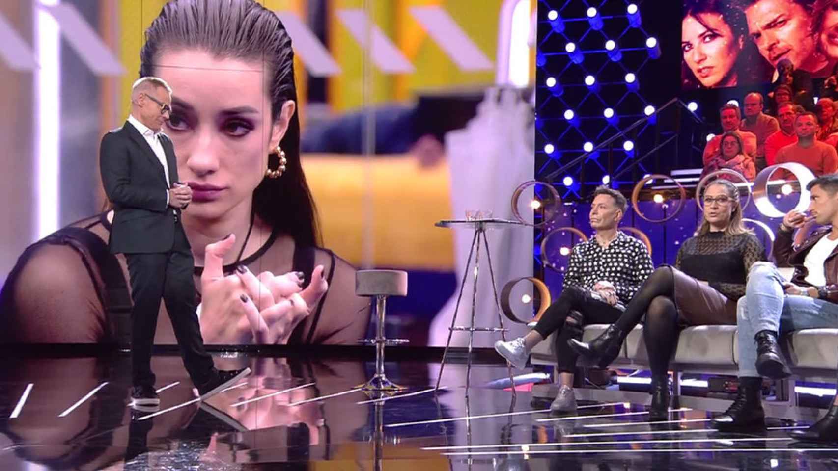 Captura del programa durante la emisión de 'GH VIP: El Debate' que presenta Jordi González.