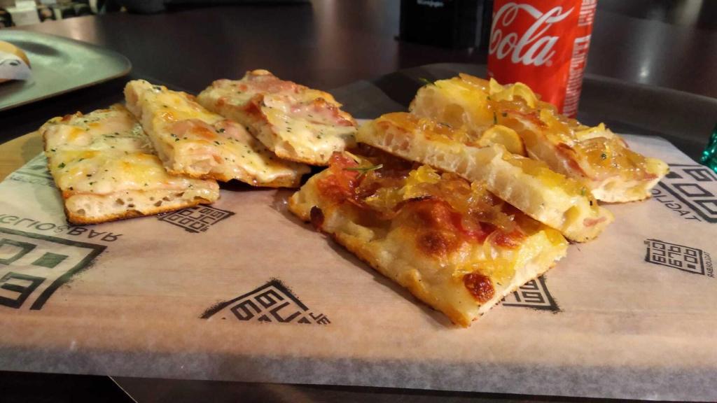 Pizzas de El Corte Inglés.