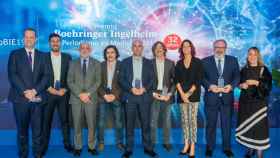 Los galardonados con el Premio Boehringer Ingelheim al Periodismo en Medicina