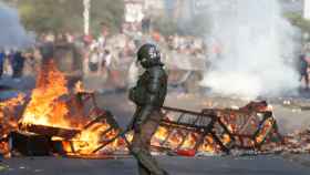 Las protestas en Chile.