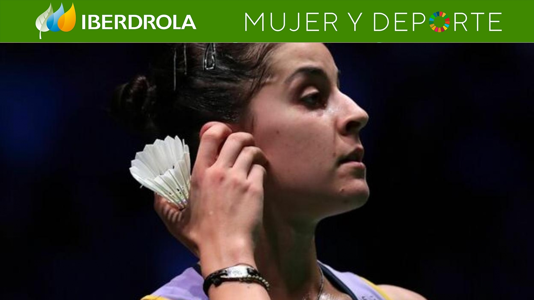 Carolina Marín, en el Syed Modi International Badminton Championship