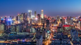 Una panorámica de Pekín.