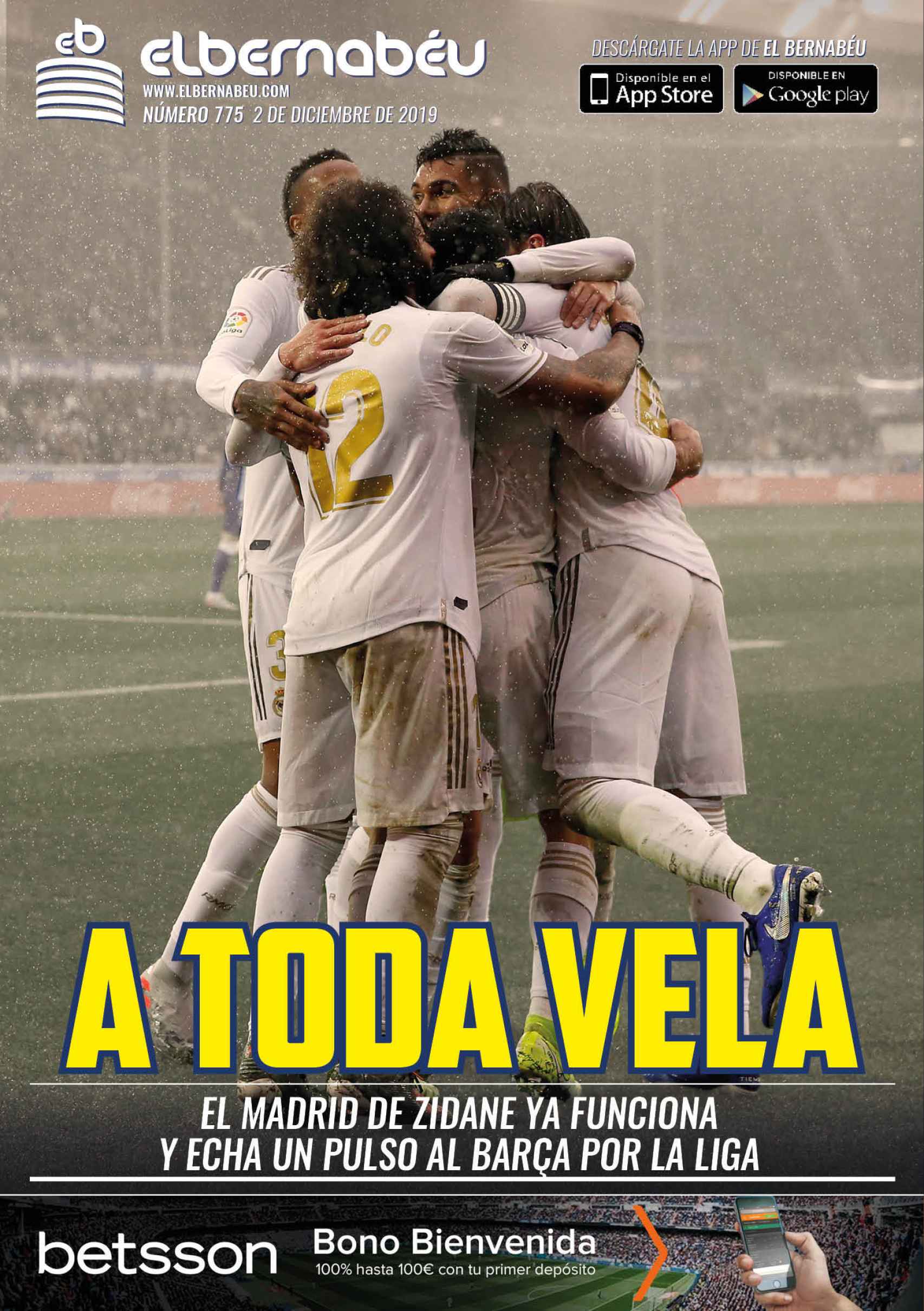 La portada de El Bernabéu (02/12/2019)