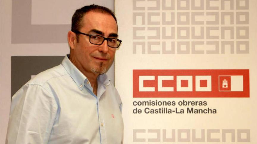 Paco de la Rosa, líder de CCOO en Castilla-La Mancha