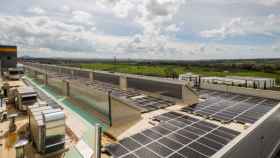 Una de las instalaciones solares de Amazon.