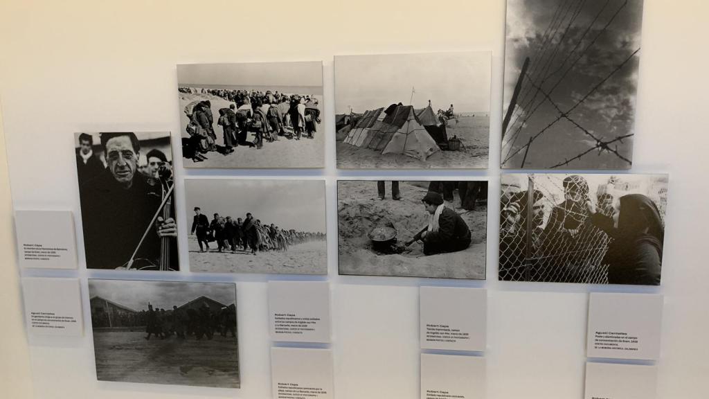 Fotografías de la Retirada tomadas por Robert Capa y Agustí Centelles.
