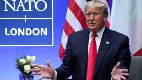 Donald Trump, este miércoles durante la cumbre de la OTAN en Londres.