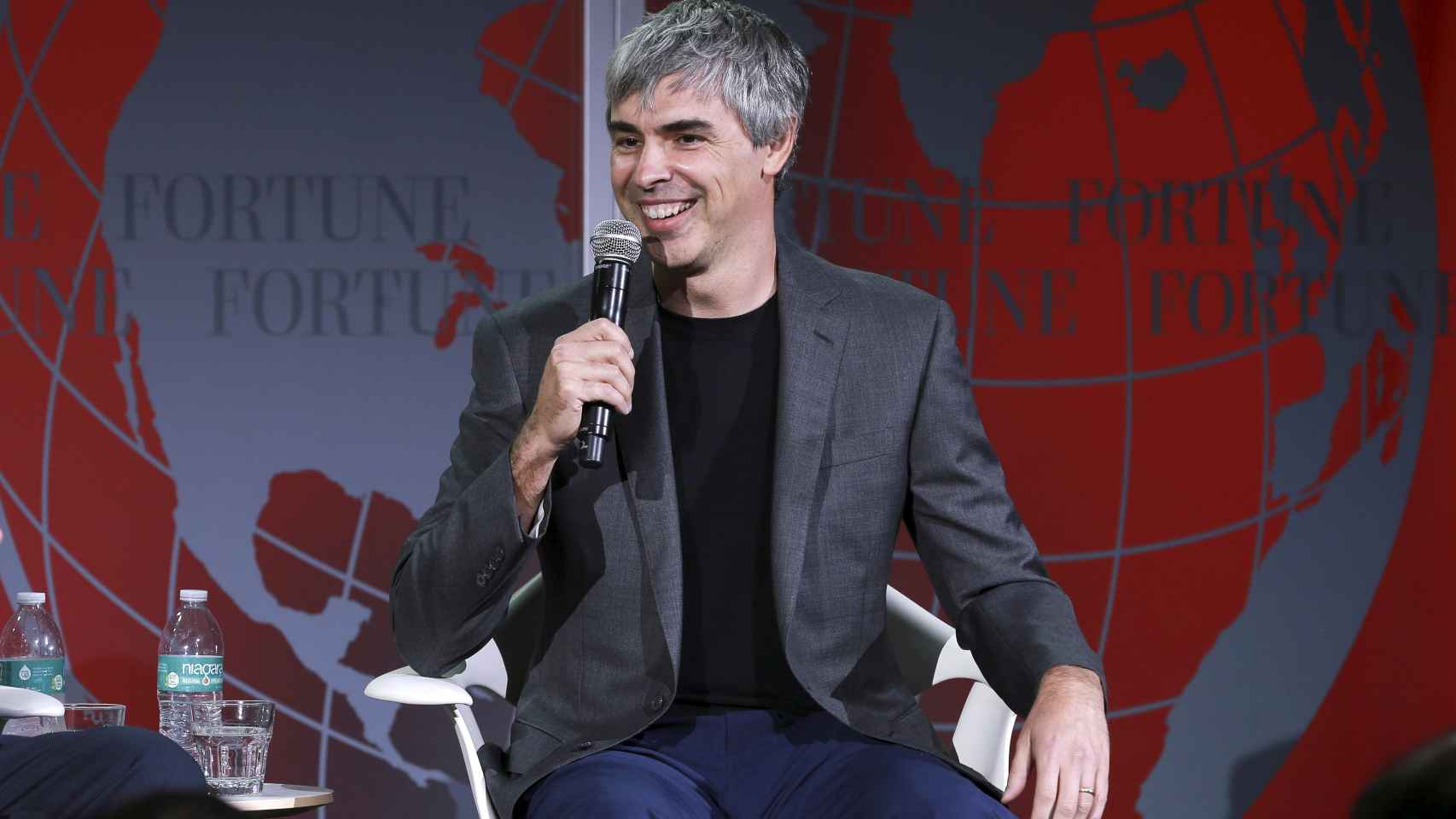 Larry Page, fundador de Google y Alphabet