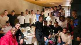 Toda la plantilla del Real Madrid en la cena de equipo