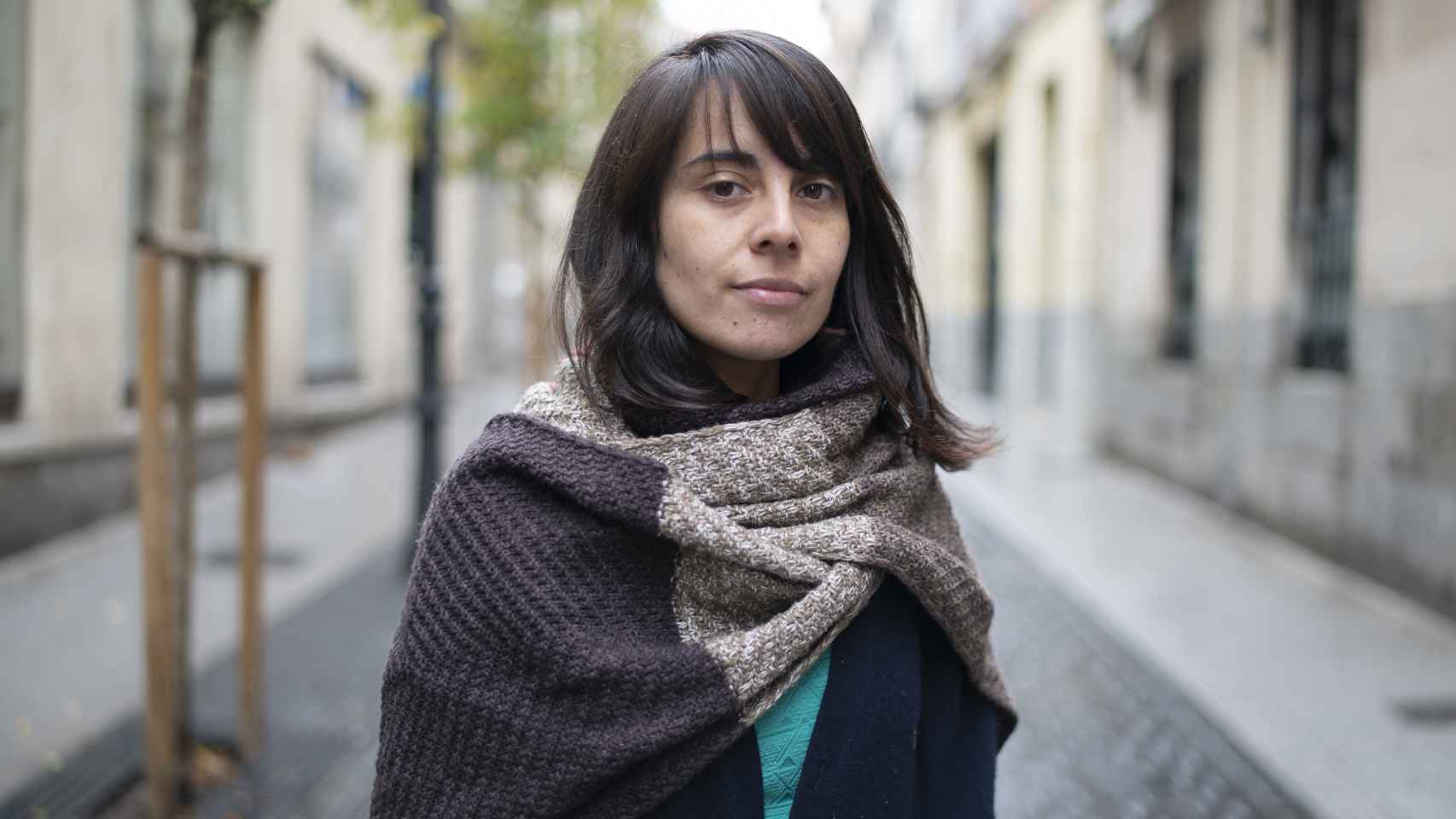 Angela Santiago,  portavoz de Fridays for Future Chile, este diciembre en Madrid.