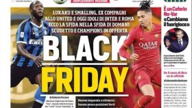 La portada del diario Corriere dello Sport