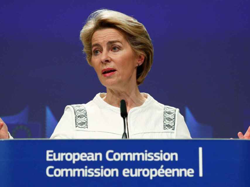 Ursula von der Leyen informa a la prensa tras la primera reunión de la nueva Comisión Europea
