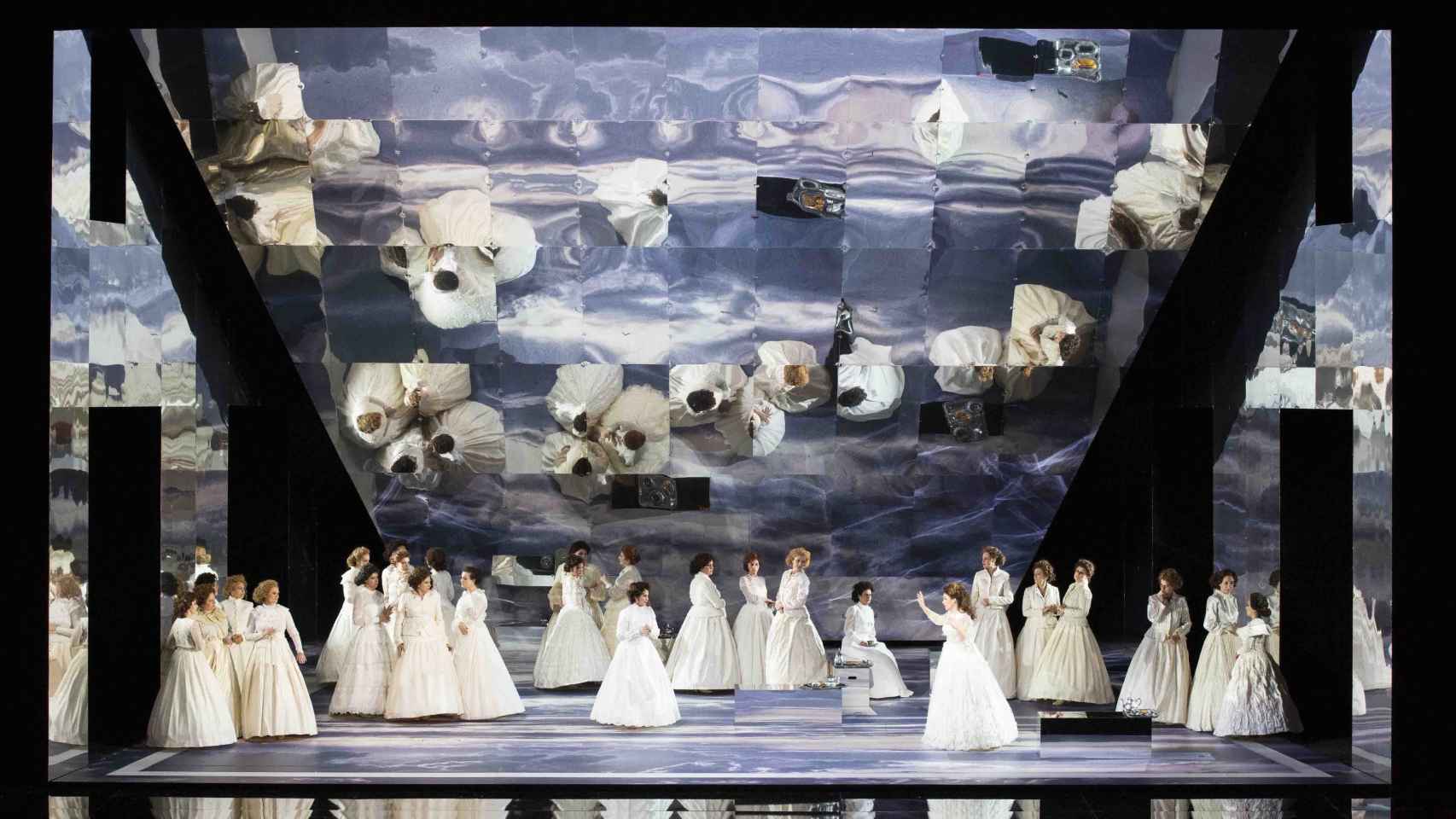 Imagen de la producción de Emilio Sagi para el Teatro alla Scala y el Teatro Real.
