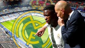 Zidane y Vinicius