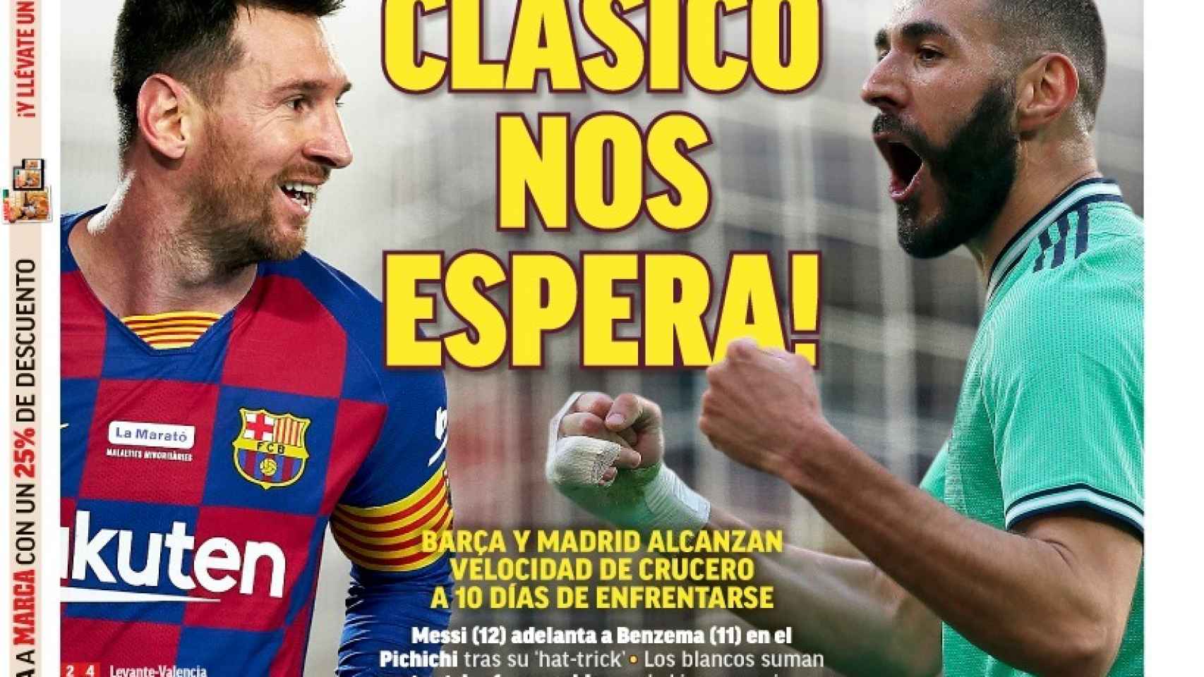 La portada del diario MARCA (08/12/2019)