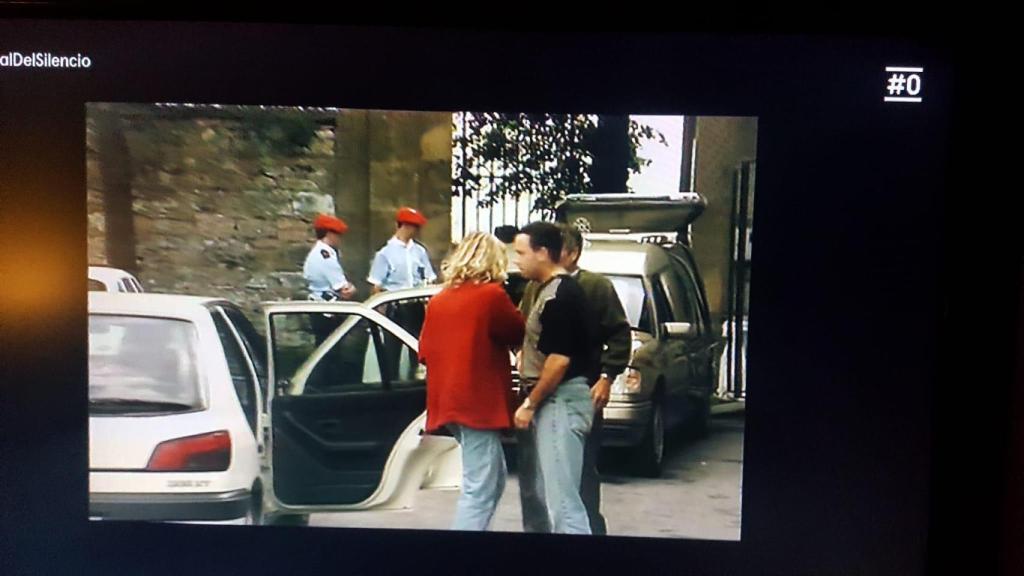 Imagen del documental de Cero de Jon Sistiaga en el que aparece el agente.