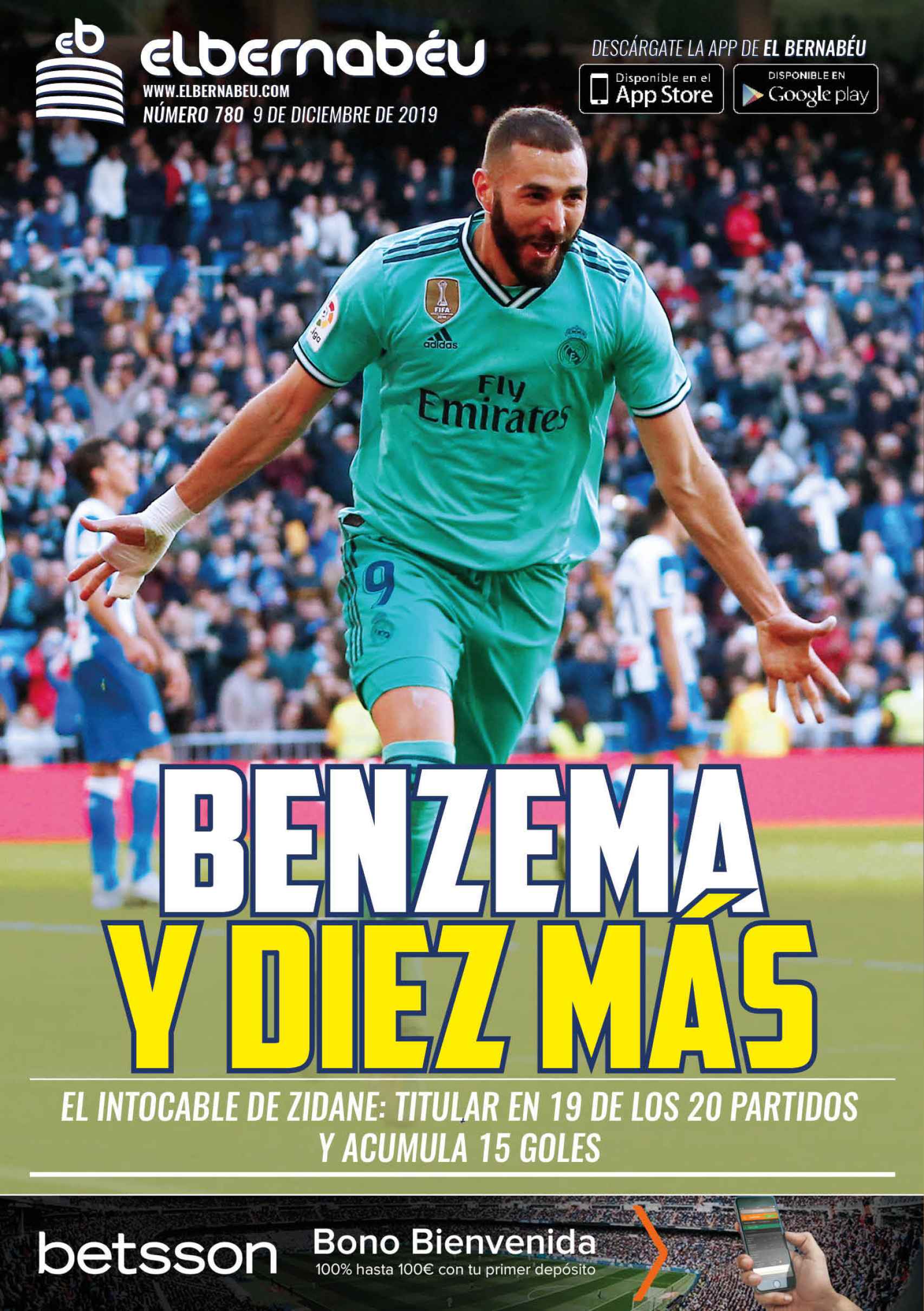 La portada de El Bernabéu (09/12/2019)