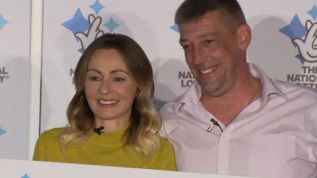 Steve y Lenka, los ganadores del bote de 123 millones en el Euromillón.