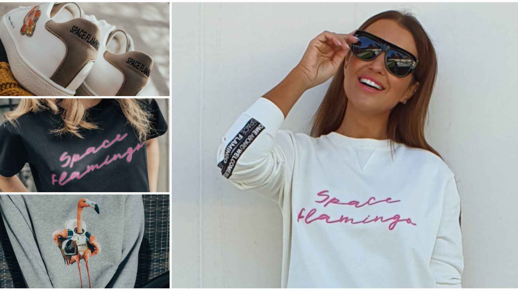 Así es 'Space Flamingo', la nueva marca de ropa de Paula Echevarría