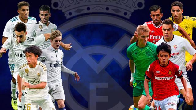 La red de cedidos del Real Madrid