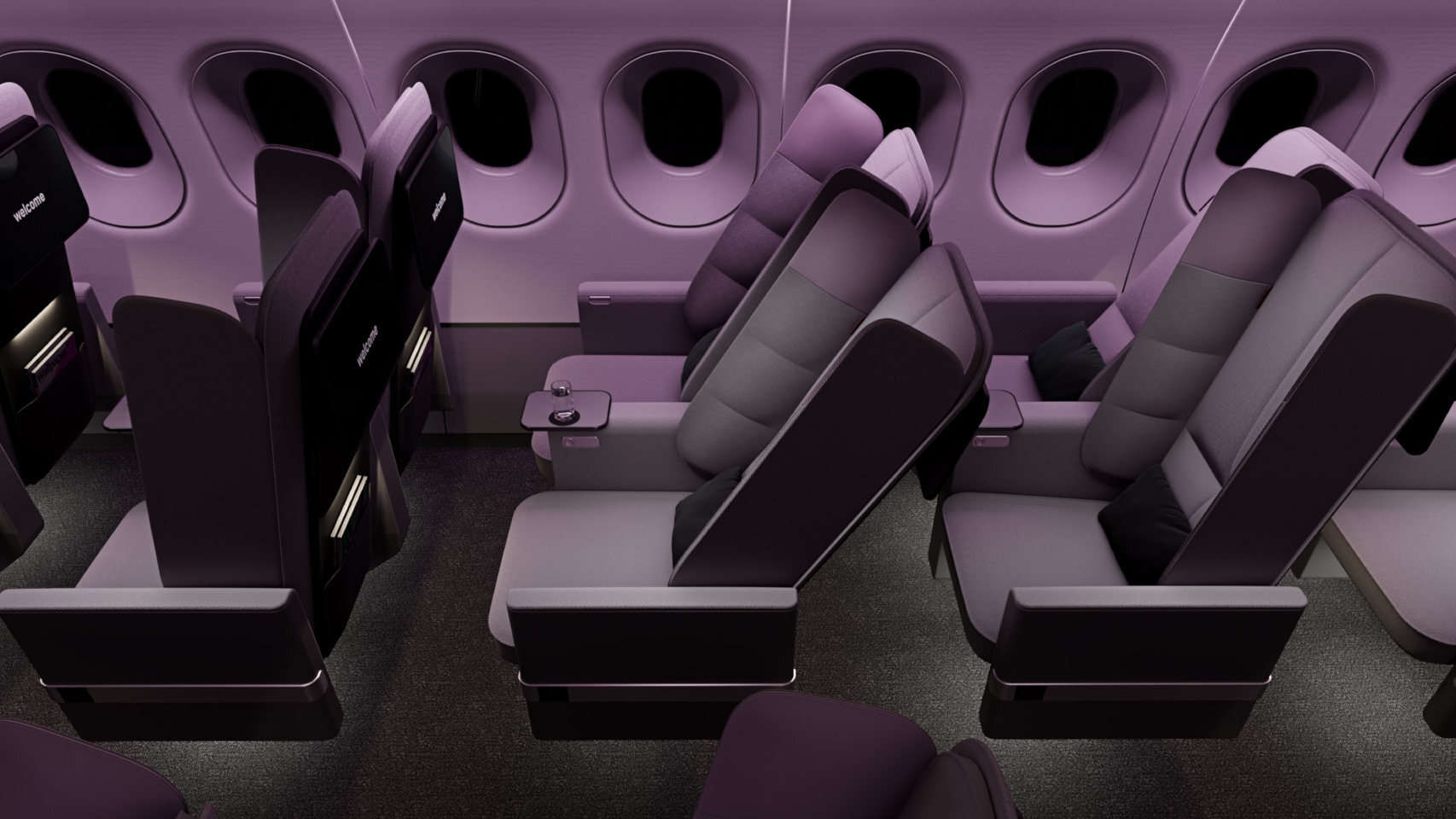 Los primeros asientos para avión que permiten dormir en clase turista