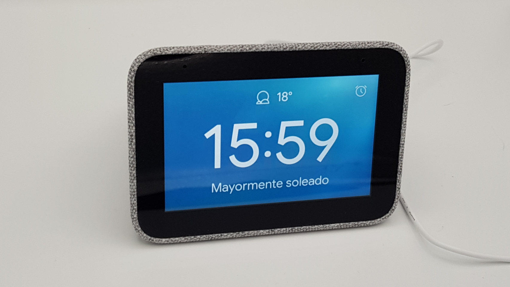 Reloj despertador inteligente  Lenovo Smart Clock Essential con