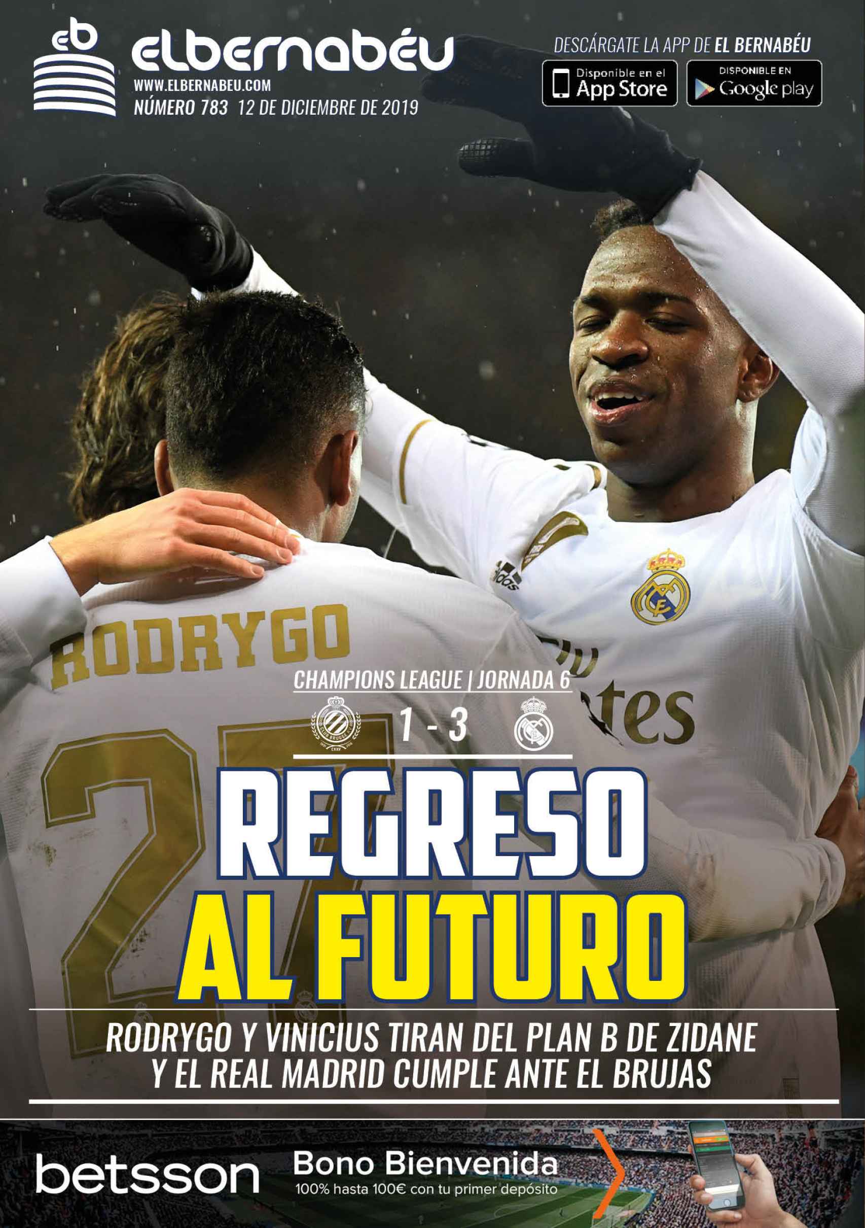 La portada de El Bernabéu (12/12/2019)