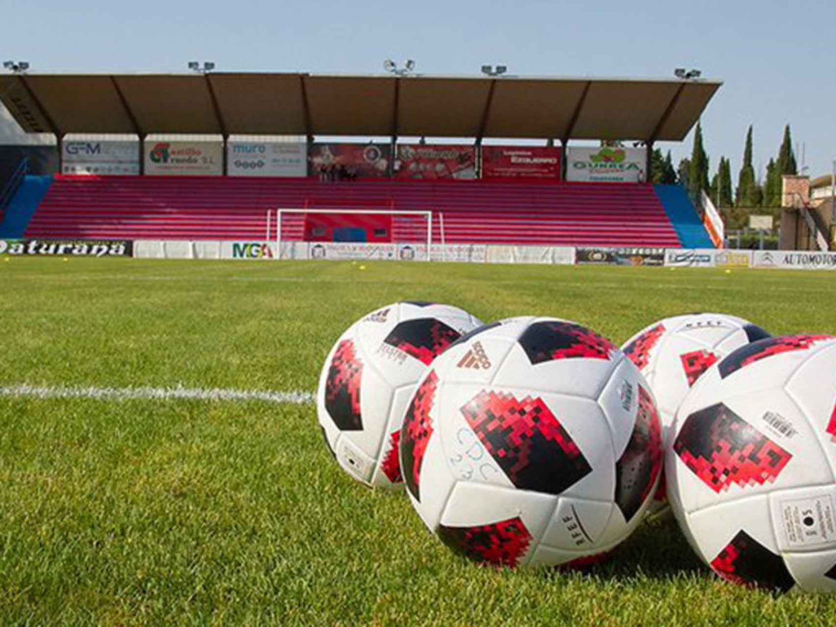 Estadio de La Planilla, feudo del Peña Azagresa.