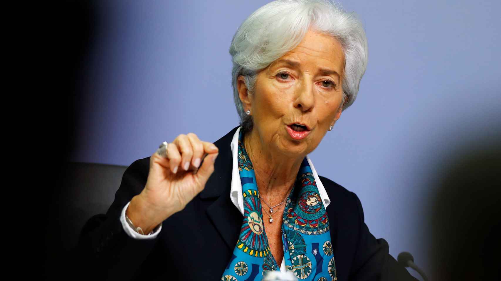 La presidenta del BCE, Christine Lagarde, sale al rescate de la eurozona