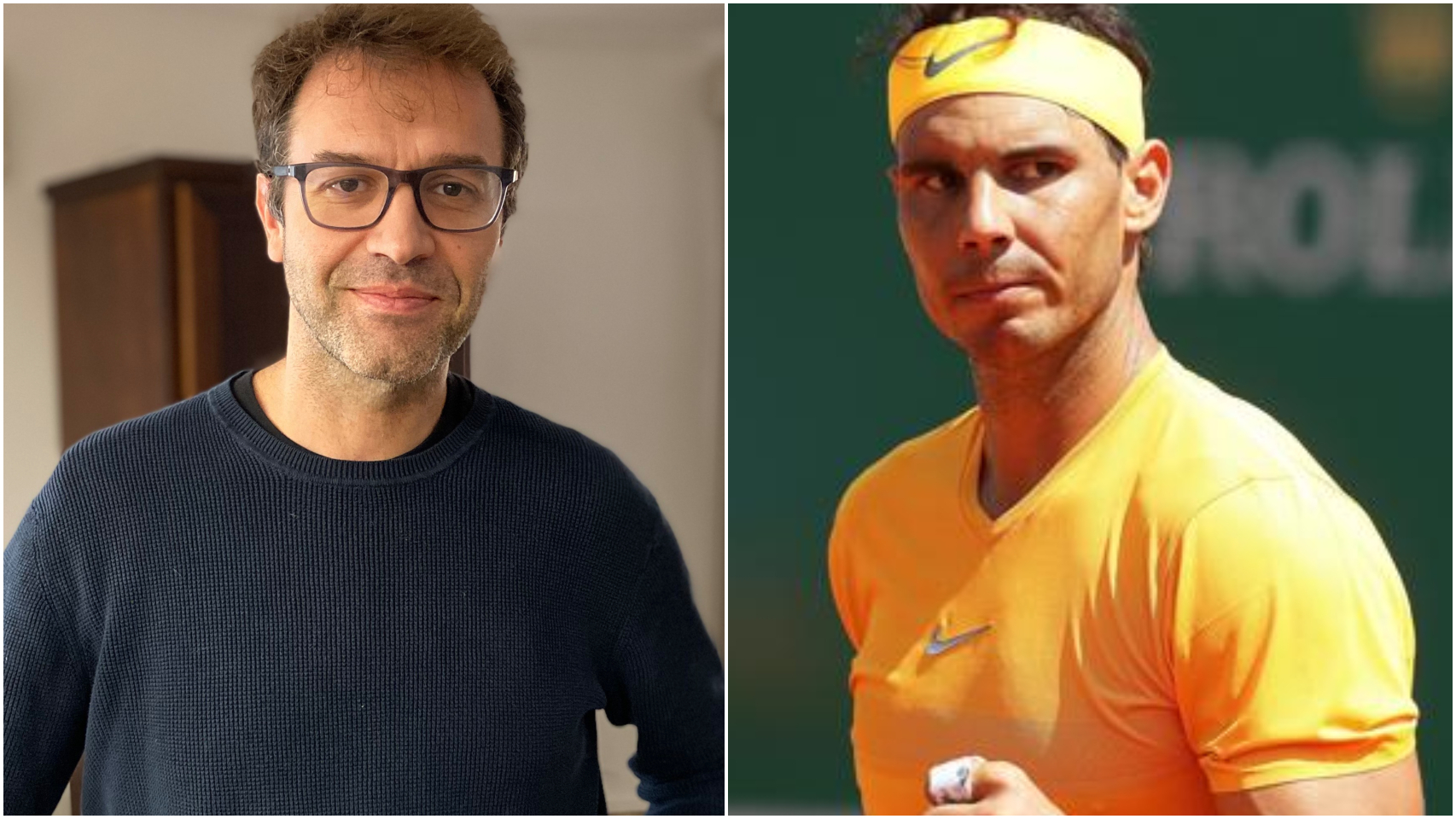 A la izquierda el alcalde de Manacor Miquel Oliver. A la derecha, el tenista Rafael Nadal.
