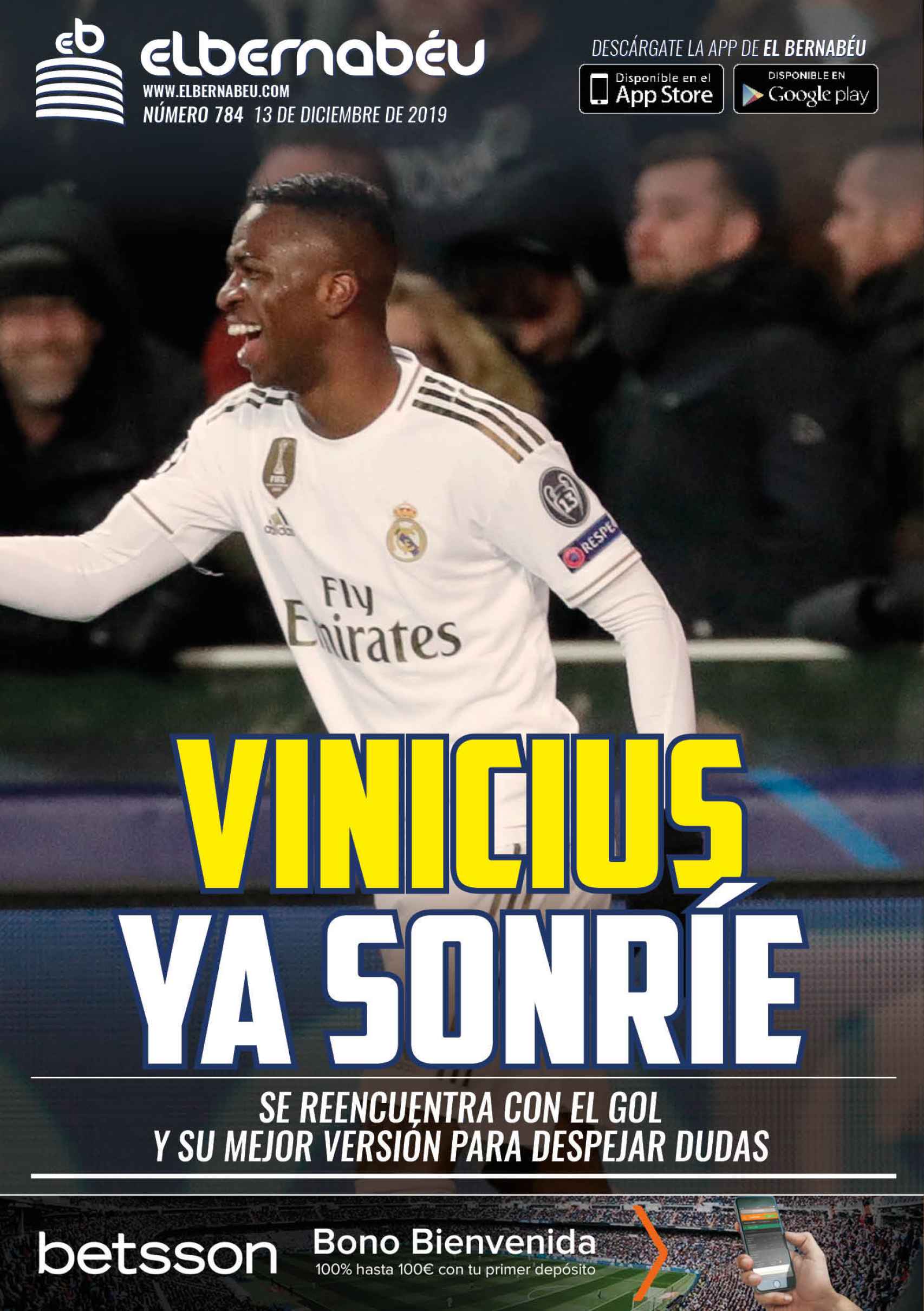 La portada de El Bernabéu (13/12/2019)