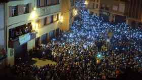 Miles de personas, el 23 de diciembre de 2017, piden respuestas en Andorra (Teruel) por el triple crimen.