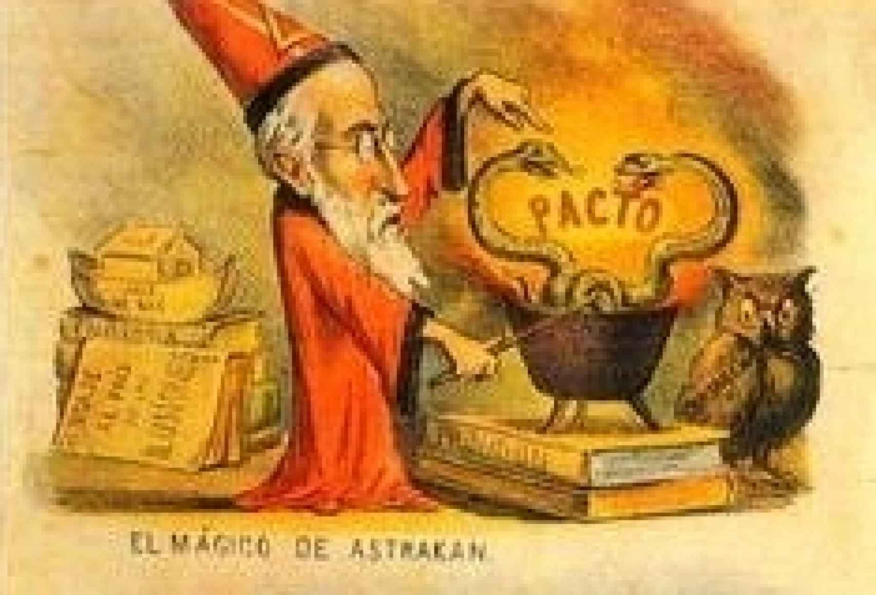 Ilustración del mago de Astracán.