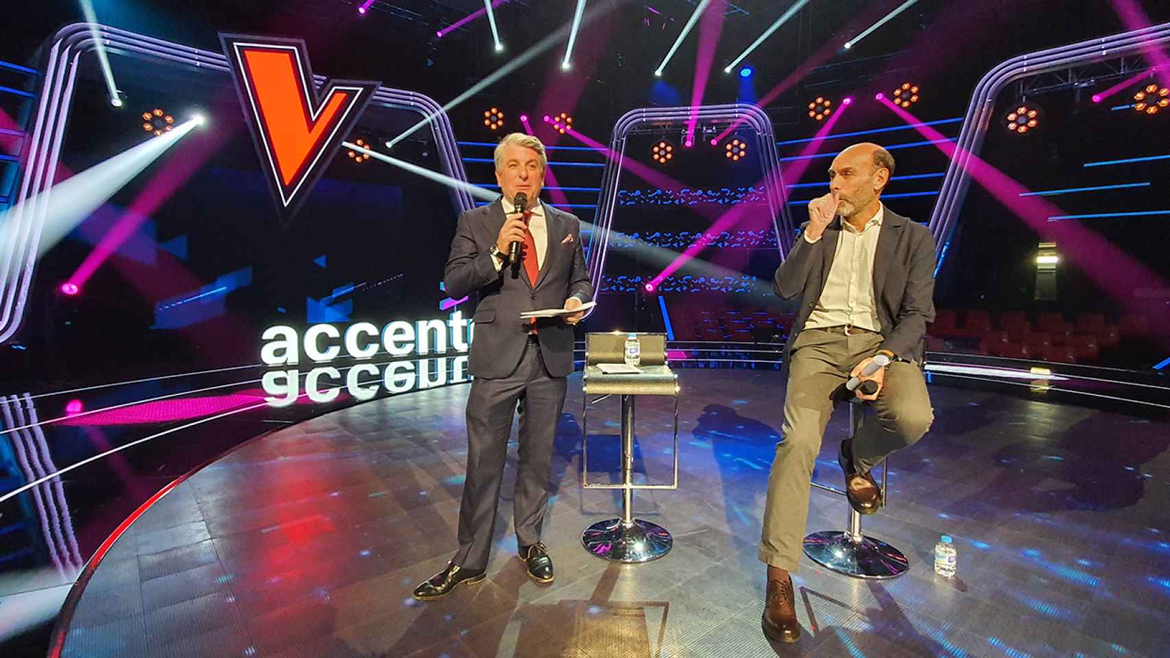 La Conferencia Digital de Accenture se ha celebrado en el plató de 'La Voz' de Antena 3.