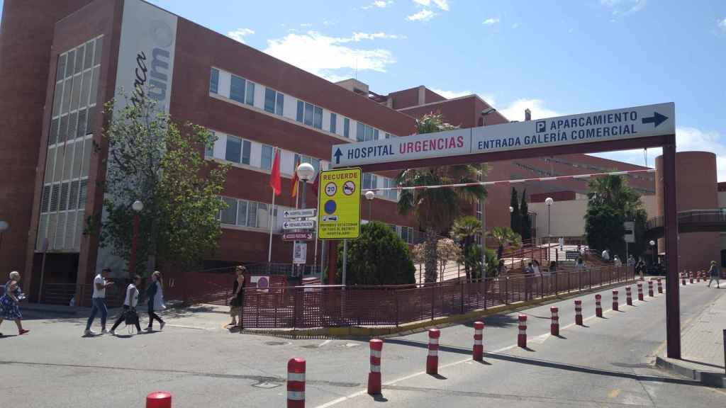 Imagen de las instalaciones que tiene el Hospital Virgen de la Arrixaca donde permanece ingresado el niño de 12 años por el coma etílico.