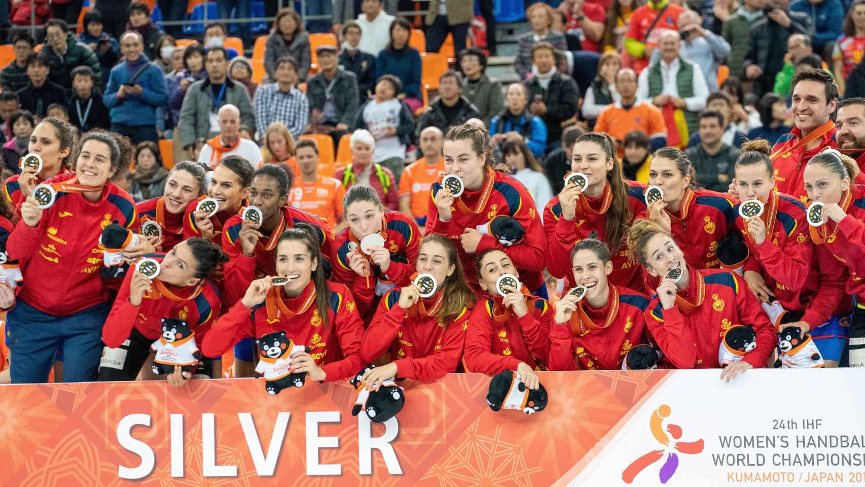 La selección española femenina de balonmano, subcampeona del Mundial 2019