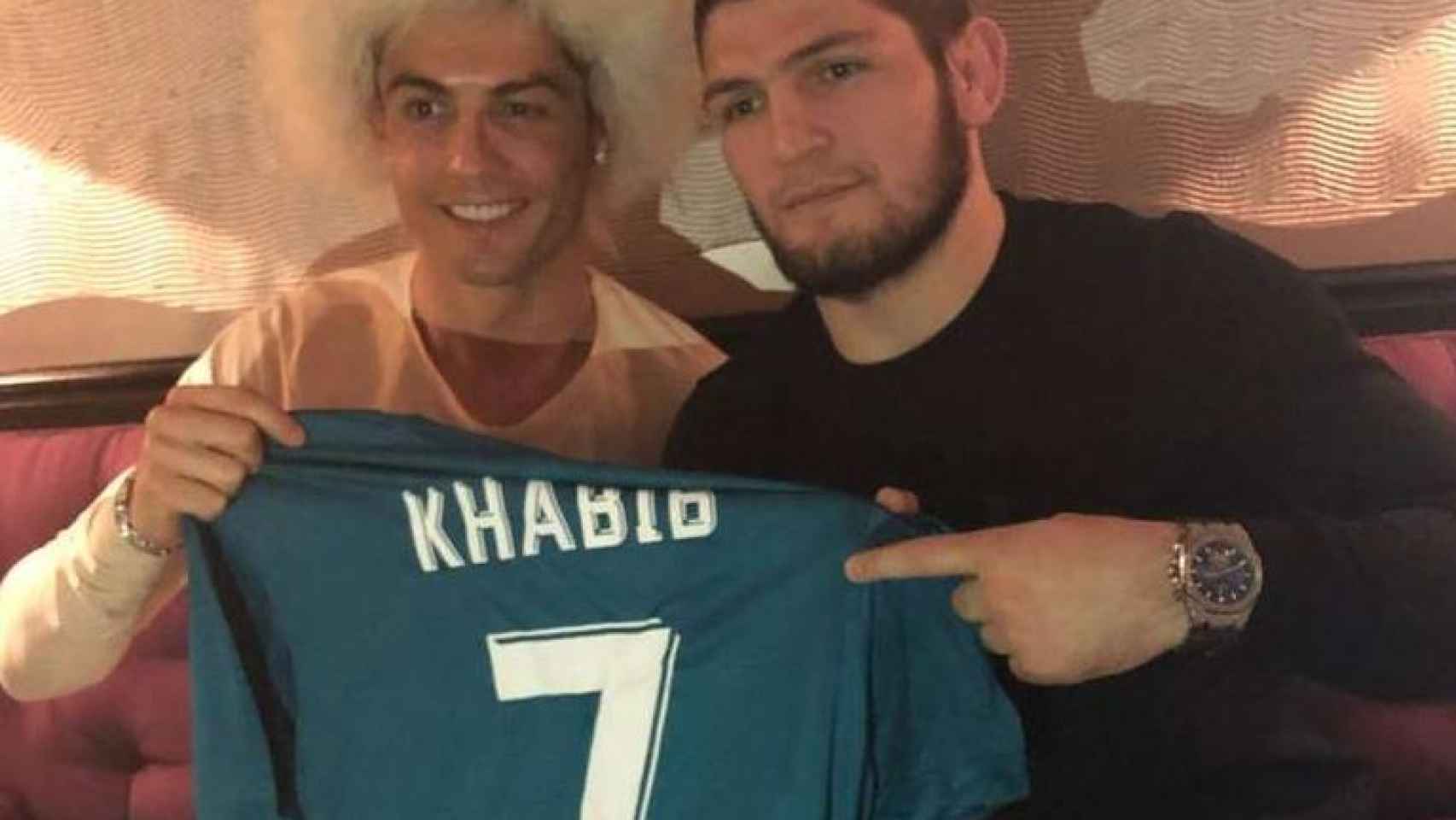 Cristiano Ronaldo y Kabib