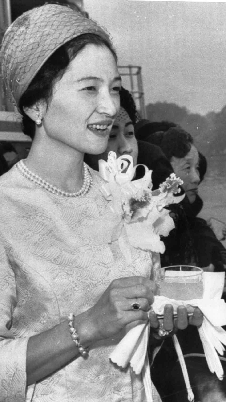 La princesa Michiko en la década de los 60.