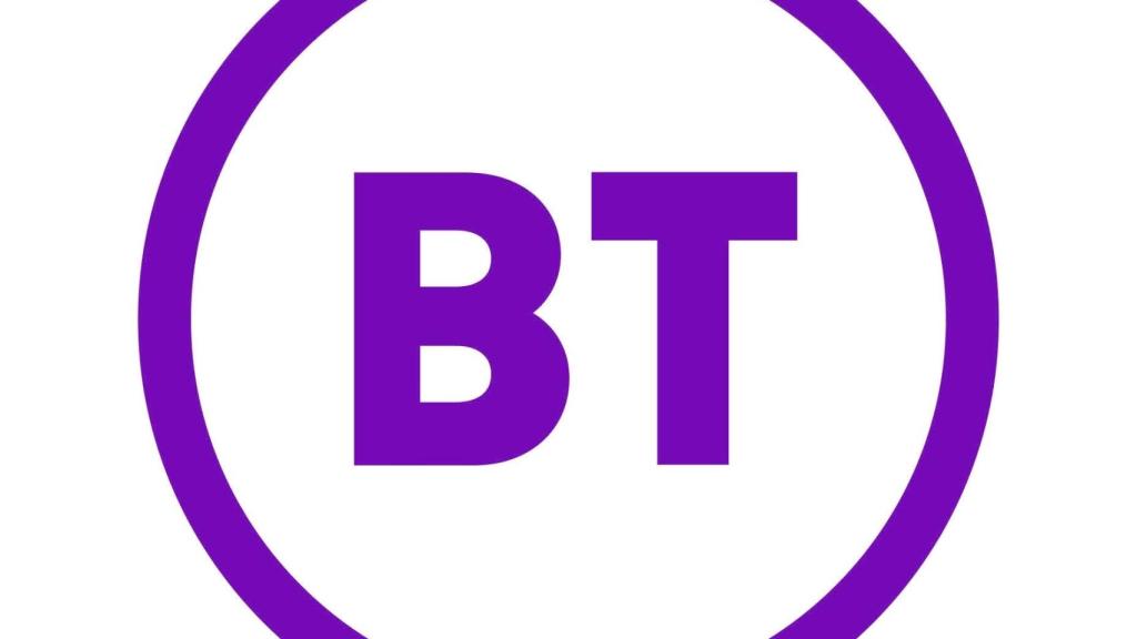 El logo de BT.
