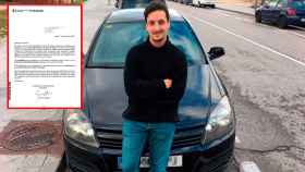 Miguel, uno de los conductores que ya no podrá aparcar su coche en Madrid a partir de enero.