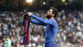 Lionel Messi, en El Clásico