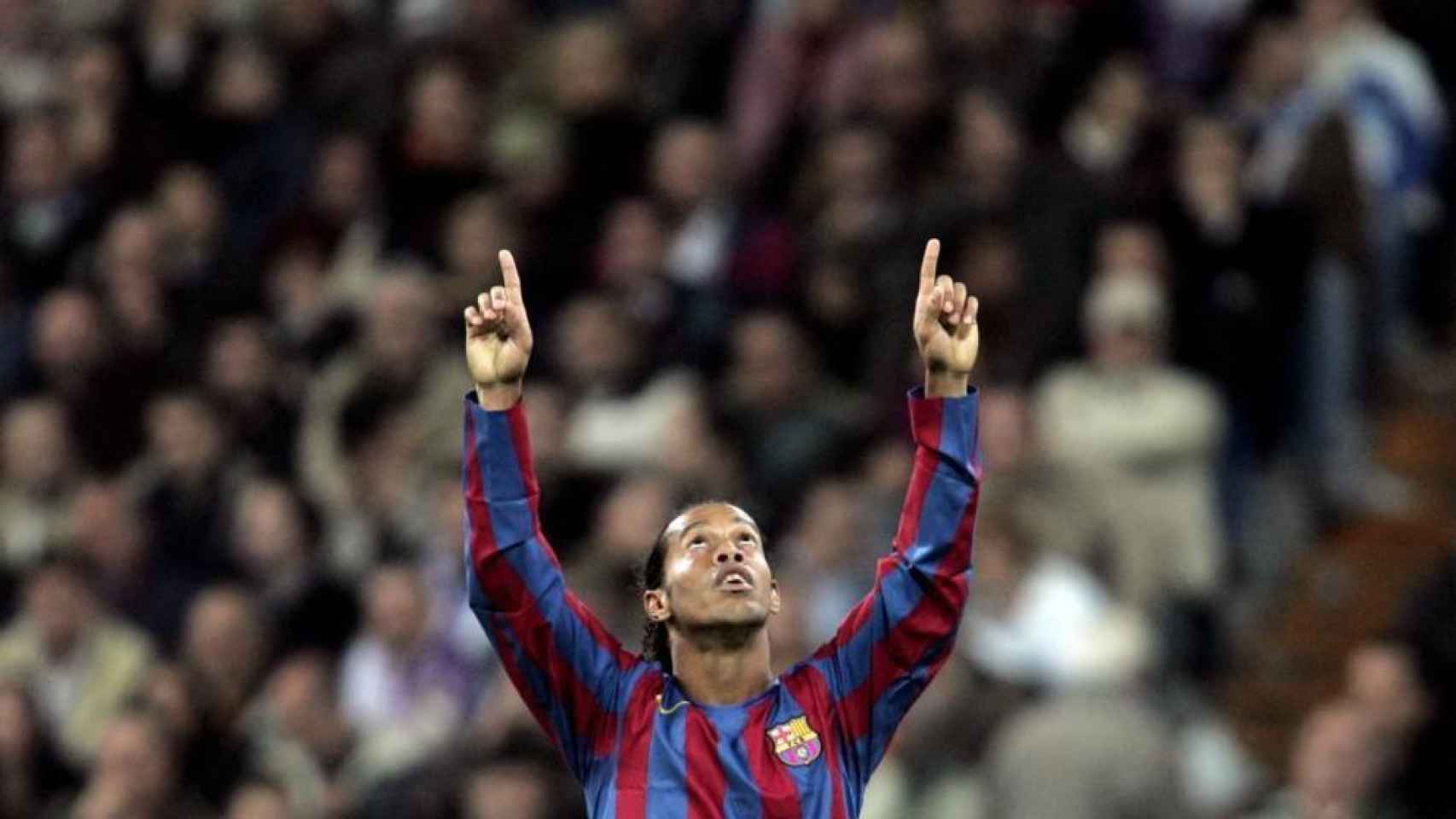 Ronaldinho, en El Clásico
