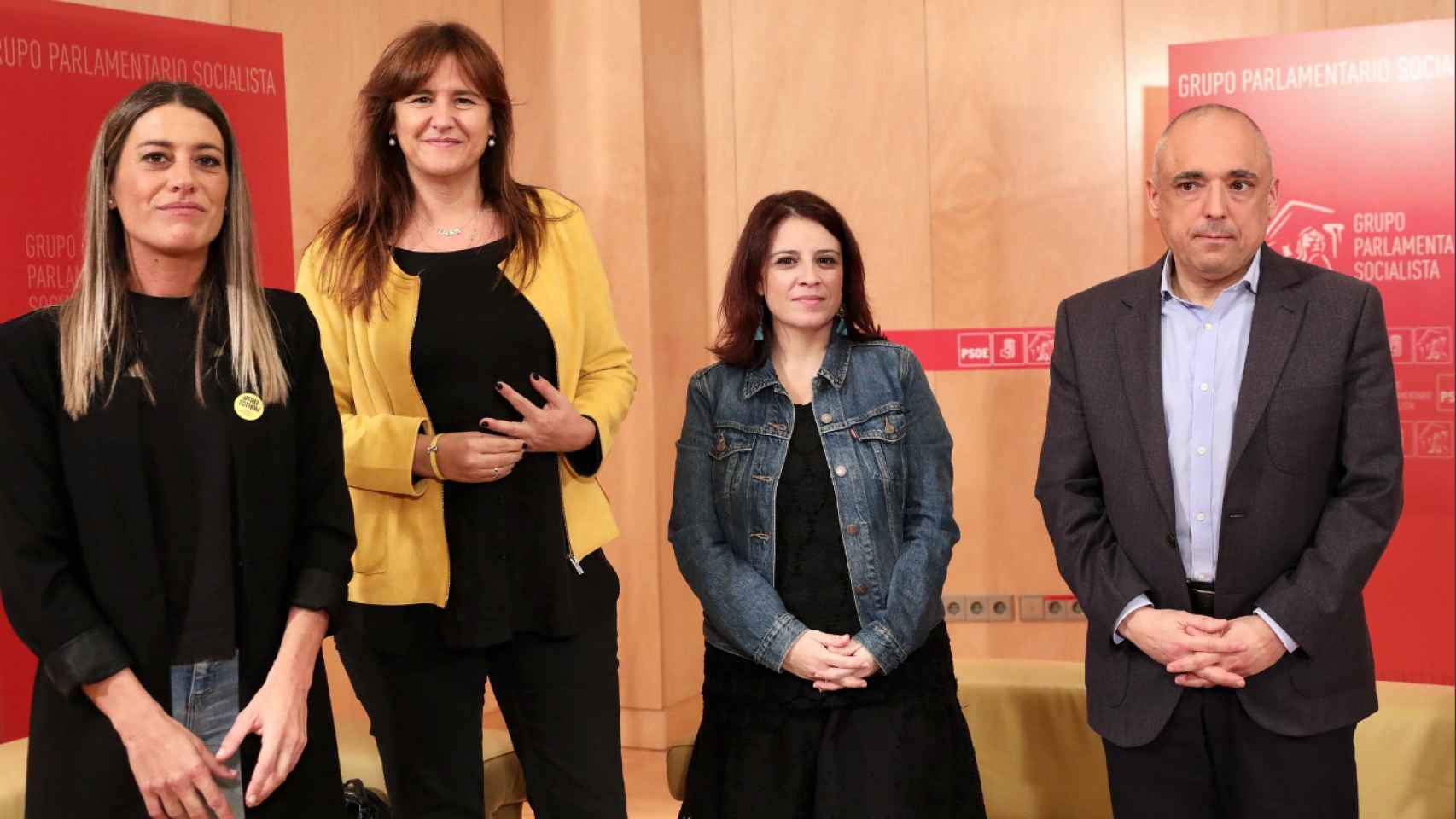 El encuentro entre PSOE y JxCat se ha producido en el Congreso