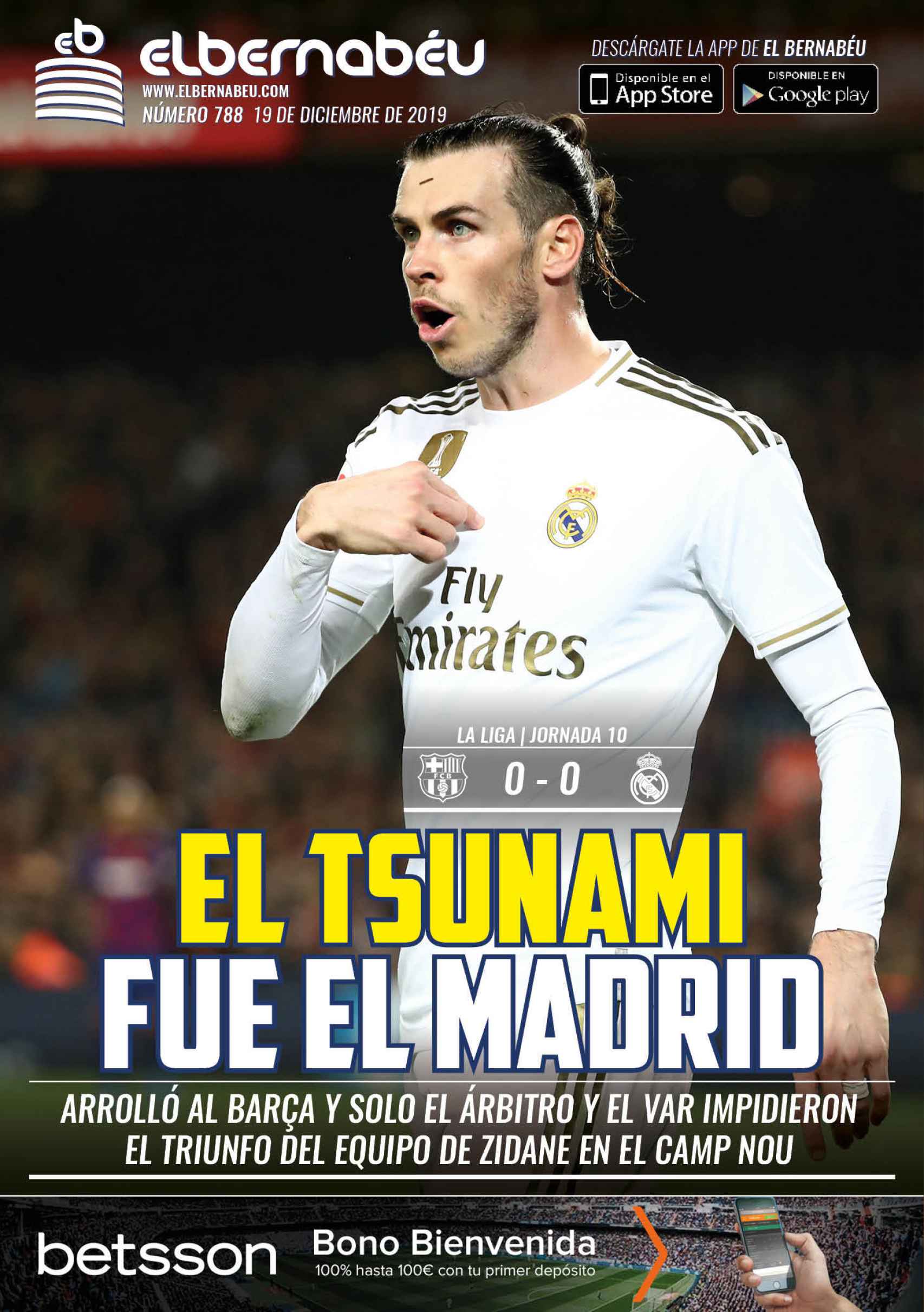 La portada de El Bernabéu (19/12/2019)