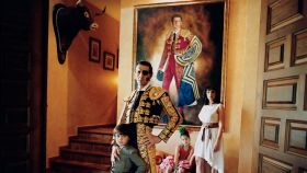 La imagen de Padilla y su familia se hizo hace 7 años para un reportaje de la revista GQ